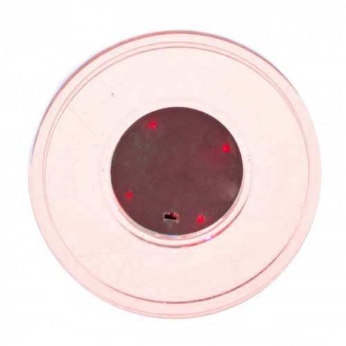 Шайба для аэрохоккея LED «Atomic Lumen-X Laser» (прозрачная, красный светодиод) D65 mm