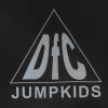 Батут DFC JUMP KIDS 55" красный с желто-синими стойками